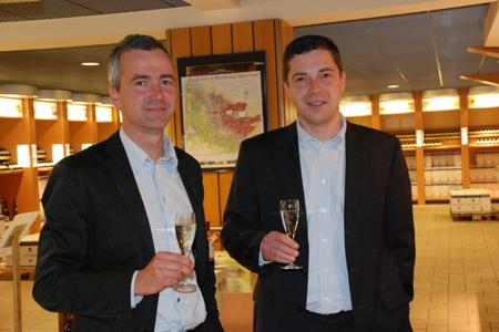 Pierre-Olivier Baffrey et Thierry Schoepfer se félicitent d’une fusion qui leur permet de sortir de leur département d’origine - le Haut-Rhin - et de devenir une entreprise de dimension « pleinement régionale ». © C. REIBEL