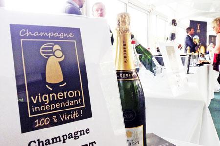 Le nouveau logo des Vignerons indépendants de Champagne.