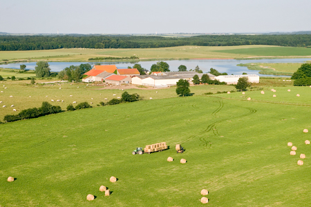 Exploitation agricole en Moselle. Photo : C. Thiriet