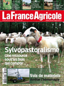 Couverture de La France Agricole n° 3395, du 29 juillet 2011.