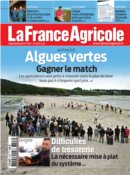 Couverture de La France Agricole n° 3397, du 19 août 2011.