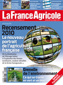 Couverture de La France Agricole n° 3402, du 23 septembre 2011.