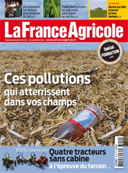 Couverture de La France Agricole n° 3419 du 20 janvier 2012.
