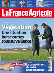 Couverture de La France Agricole n° 3420 du 27 janvier 2012.