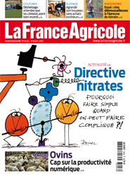 Couverture de La France Agricole n° 3426 du 9 mars 2012.