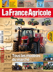 Couverture de La France Agricole n° 3427 du 16 mars 2012.