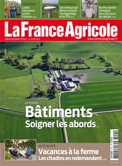 Couverture de La France Agricole du 22 juin 2012 (n° 3441).
