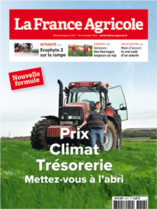 Couverture de La France Agricole du 20  novembre 2015 (n° 3617).