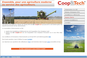 Site internet de Coop & Tech