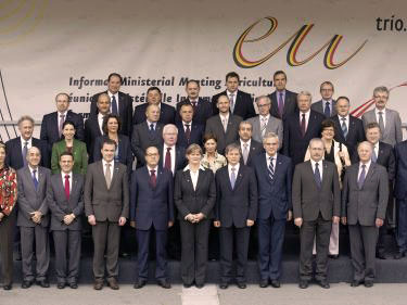 Les vingt-sept plaident pour le maintien des pilliers de la PAC - Photo : Belgian Presidency of the European Union Council