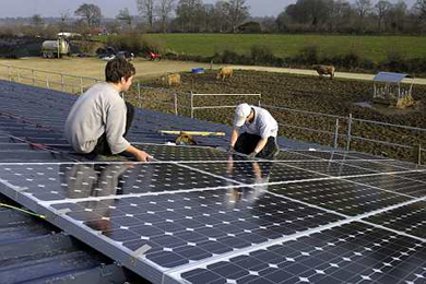 Photovoltaïque : un arrêté correctif est en préparation (© S. Leintenberger)