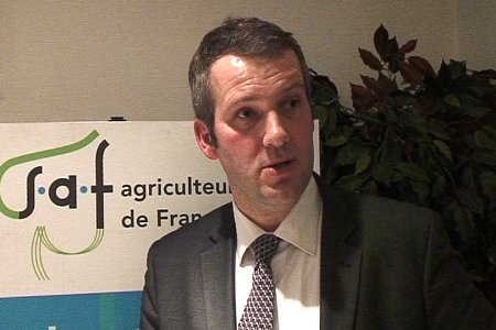 Laurent Klein, président de la Société des agriculteurs de France (photo © M. Gramat / GFA)